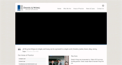 Desktop Screenshot of danielwong.com.my